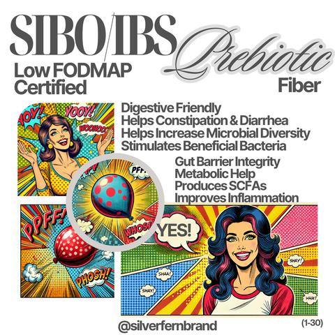 SIBO & IBS Prebiotic Fiber - gut health