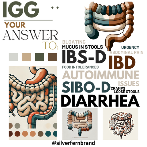 IGG your answer to chronic diarrhea - gut health, SIBO, IBS-D, IBD