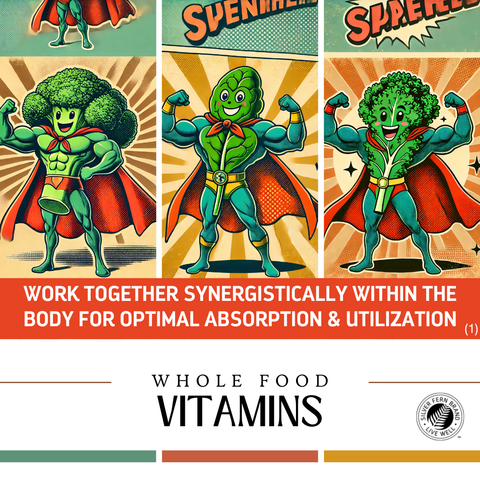 Whole Food Vitamins - gut health, nutrition