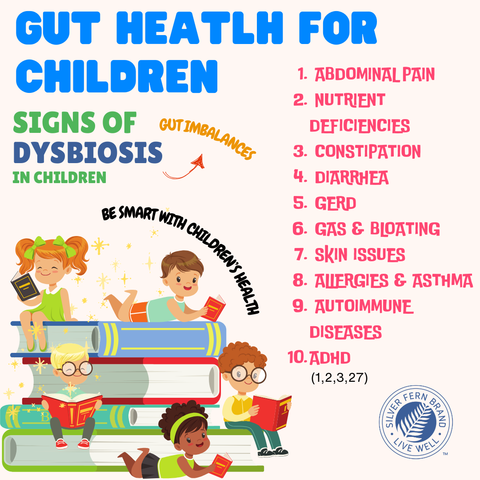 Gut health for children - gut health, probiotics