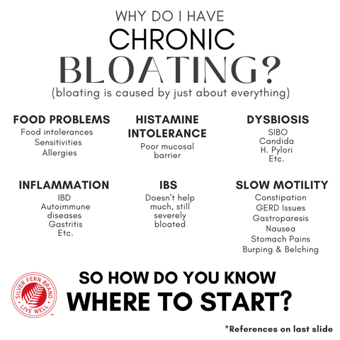 What if you don't know what's causing your chronic bloating? - gut health, probiotics