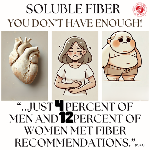 Soluble Fiber - gut health, prebiotics