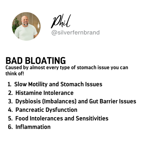 Bad Bloating - gut health