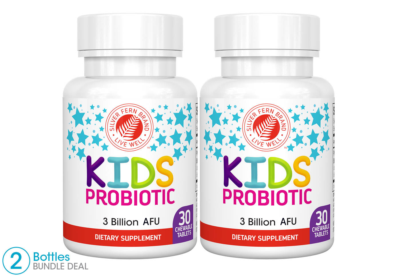 Kids Probiotic Supplement - 30 Chewable Tablets