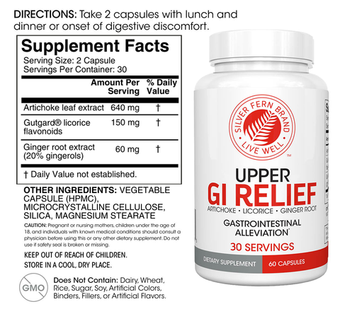 Upper and Lower GI Digestion Support Kit - GI Relief and Digestive Enzymes