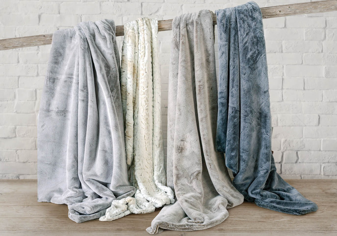 Silver discount grey throw